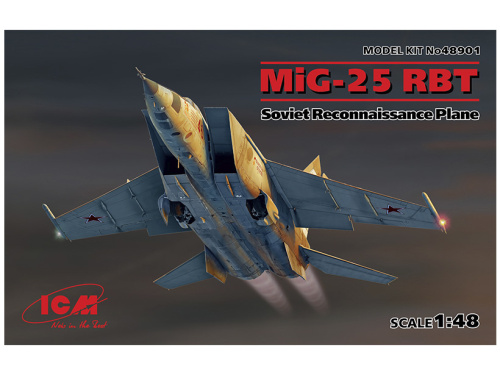 48901 ICM МиГ-25 РБТ, Советский самолет-разведчик (1:48)
