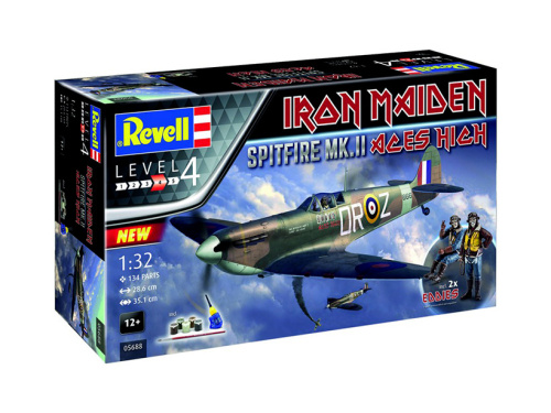 05688 Revell Британский истребитель Spitfire Mk.II "Aces High" Iron Maiden (1:32)