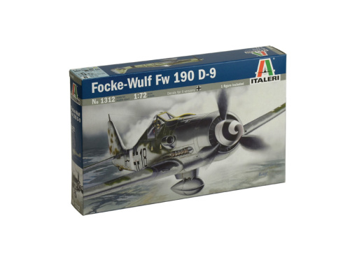 1312 Italeri Немецкий истербитель Focke-Wulf FW-190 D-9 (1:72)