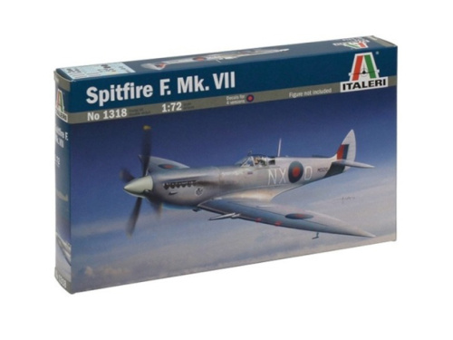 1318 Italeri Британский истребитель Spitfire Mk.VII (1:72)