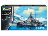 05822 Revell Немецкий линкор Tirpitz (1:1200)