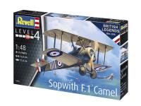 03906 Revell Британский одноместный истребитель Sopwith F.1 Camel (1:48) 03906 Revell Британский одноместный истребитель Sopwith F.1 Camel (1:48)