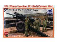 CB35102 Bronco Американская 155mm гаубица M114A1 (Vietnam War) (1:35)