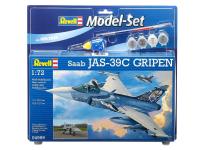 64999 Revell Подарочный набор со шведским истребителем Saab JAS 39C Gripen (1:72) 64999 Revell Подарочный набор со шведским истребителем Saab JAS 39C Gripen (1:72)