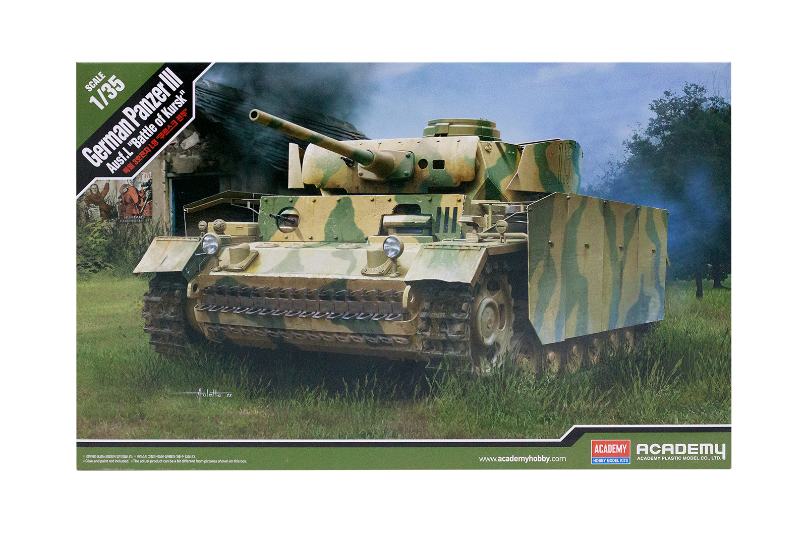 13545 Academy Танк German Panzer III Ausf L “Battle of Kursk” (1:35) купить  сборную модель в интернет-магазине Моделист - Доставка по всей России