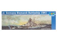 05711 Trumpeter Немецкий линкор Bismarck 1941 (1:700)