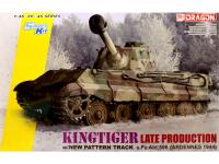 6900 Dragon Немецкий танк King Tiger w/New Pattern Track s.Pz.Abt.506, Арденны 1944 г. (1:35)