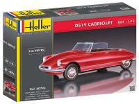 80796 Heller Автомобиль Citroen DS19 Cabriolet (1:16)