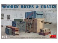 35581 MiniArt Деревянные коробки ящики (1:35)