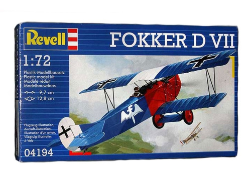 04194 Revell Истребитель Fokker D-VII (1:72)