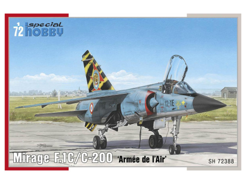 SH72388 Special Hobby Тактический истребитель Mirage F.1C/C-200 "Armee de l'Air" (1:72)