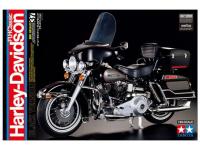 16037 Tamiya мотоцикл Harley Davidson FLH Classic – Black Version  (1:6)