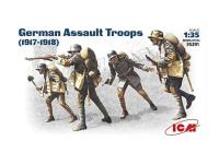 35291 ICM Фигуры Германские штурмовые части (1917 -1918) (1:35)