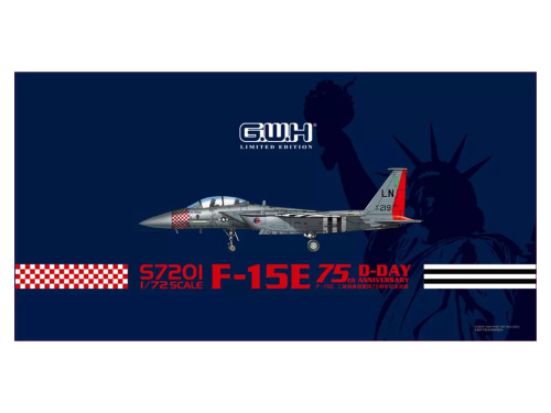 S7201 G.W.H. Американский истребитель F-15E "D-Day" 75th Anniversary (1:72)