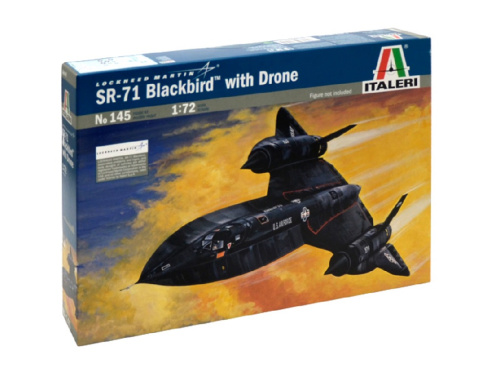 0145 Italeri Американский самолет-шпион SR-71 Blackbird (1:72)