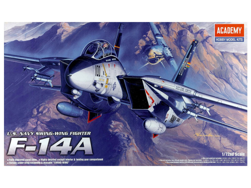 12471 Academy Американский самолет F-14A (1:72)