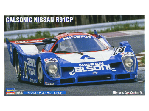 21131 Hasegawa Автомобиль Calsonic Nissan R91CP (1:24)