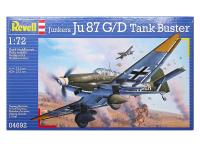 04692 Revell Немецкий пикирующий бомбардировщик Ju 87 G-2 (1:72) 04692 Revell Немецкий пикирующий бомбардировщик Ju 87 G-2 (1:72)