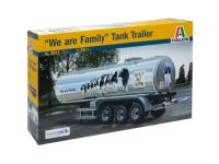 3911 Italeri Полуприцеп-цистерна "We are Family" (1:24)