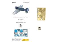 072278 Фототравление Микродизайн И-16 тип 5 (Звезда) неокрашенный (1:72)