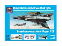72030 ARK Models Истребитель-перехватчик "Мираж III" (1:72)