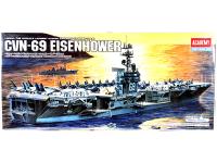 14212 Academy Американский авианосец Eisenhower (1:800)