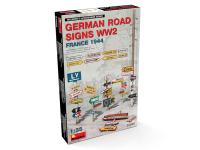 35600 MiniArt Немецкие дорожные знаки времен II Мировой Войны (Франция, 1944) (1:35)