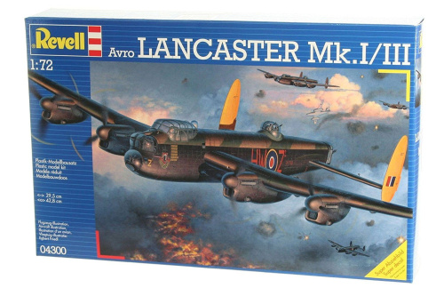 04300 Revell Британский тяжелый бомбардировщик Avro Lancaster (1:72)
