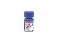 XF-8 Flat Blue, enamel paint 10 ml. (Синий Матовый, краска эмалевая 10 мл.)Tamiya 80308