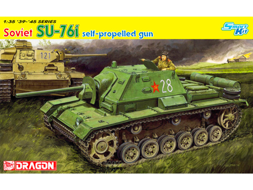 6838 Dragon Советская САУ СУ-76и (1:35)