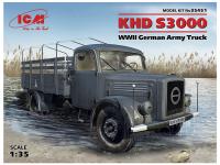 35451 ICM KHD S3000, Германский армейский грузовой автомобиль ІІ МВ (1:35)