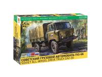3707 Звезда Советский грузовой автомобиль ГАЗ-66 (1:35)