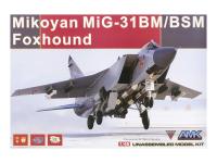 88003 AMK Высотный истребитель-перехватчик Миг-31 Foxhound (1:48)