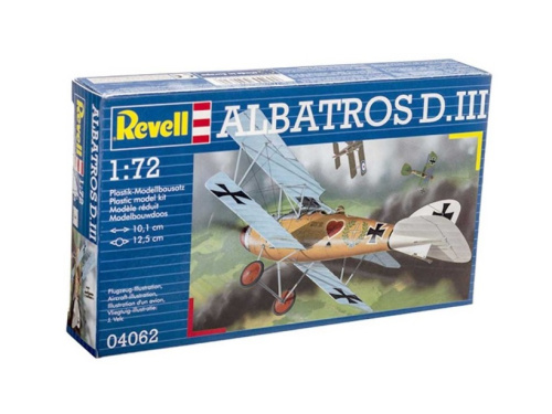 04062 Revell Немецкий биплан Albatross D.III (1:72)