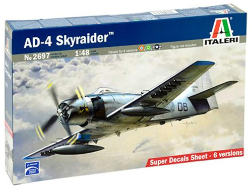 2697 Italeri Самолёт AD4 Skyraider (1:48)