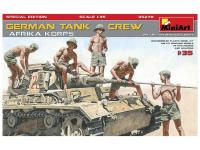 35278 MiniArt Немецкий танковый экипаж “Корпус Африки” (Специальное издание) (1:35)