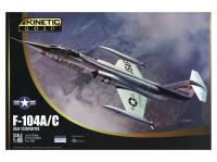 K48096 Kinetic Истребитель F-104A/C USAF Starfighter (1:48)