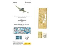 048260 Фототравление Микродизайн Як-7Б неокрашенный набор (Звезда) (1:48)