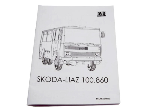 4058 AVD Models Автобус Skoda-Liaz 100.860 (1:43)