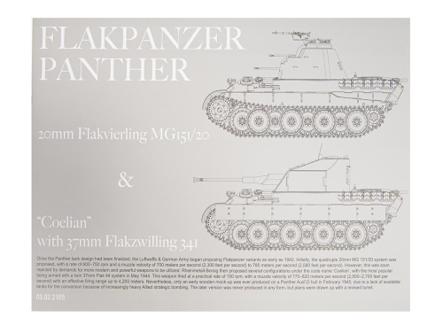 2105 Takom СЗУ Flakpanzer Panther (1:35)