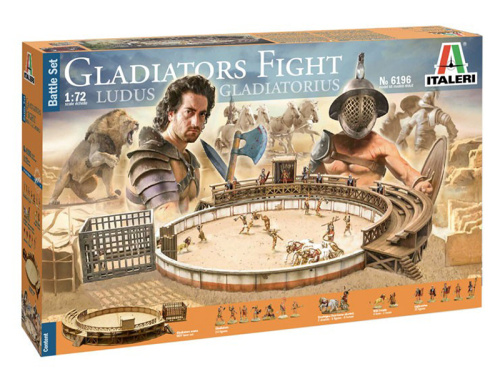 6196 Italeri Наборы для диорам Gladiators Fight (1:72)
