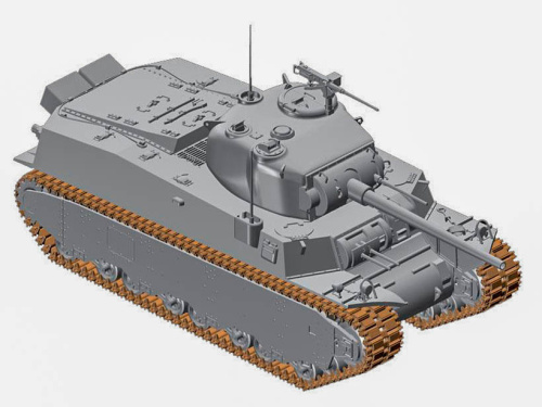 6789 Dragon Американский тяжелый танк M6A1 (1:35)
