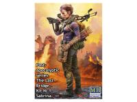 24073 Master Box Постапокалиптика. Последний Мост. Набор №1. Сабрина (1:24)