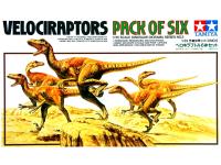 60105 Tamiya Диорамма Velociraptors Diorama Set (1:35)