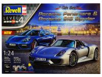 05681 Revell Подарочный набор. Автомобили Porshe Panamera и Porshe 918 Spyder (1:24) 05681 Revell Подарочный набор. Автомобили Porshe Panamera и Porshe 918 Spyder (1:24)