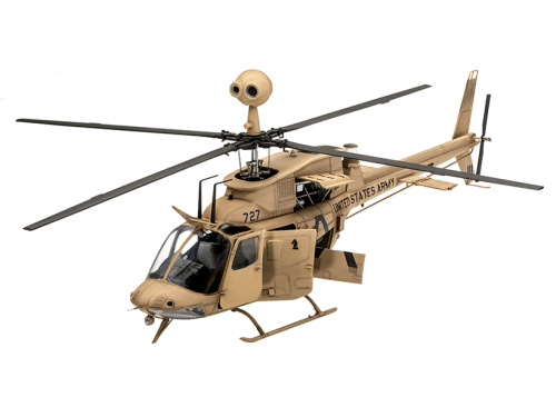03871 Revell Вертолет OH-58 Kiowa (1:35)