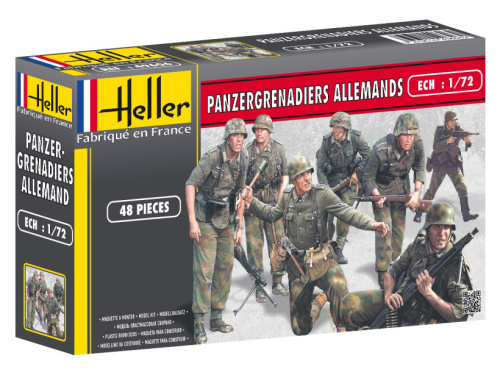 49605 Heller Немецкая пехота (1:72)