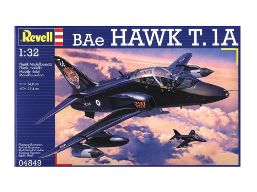 04849 Revell Британский лёгкий штурмовик BAe Hawk T.1A (1:32)