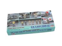 36107 Hasegawa Набор фигур пилотов Второй мировой войны (1:48)