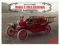 24004 ICM Model T 1914 Firetruck, Американский пожарный автомобиль (1:24)